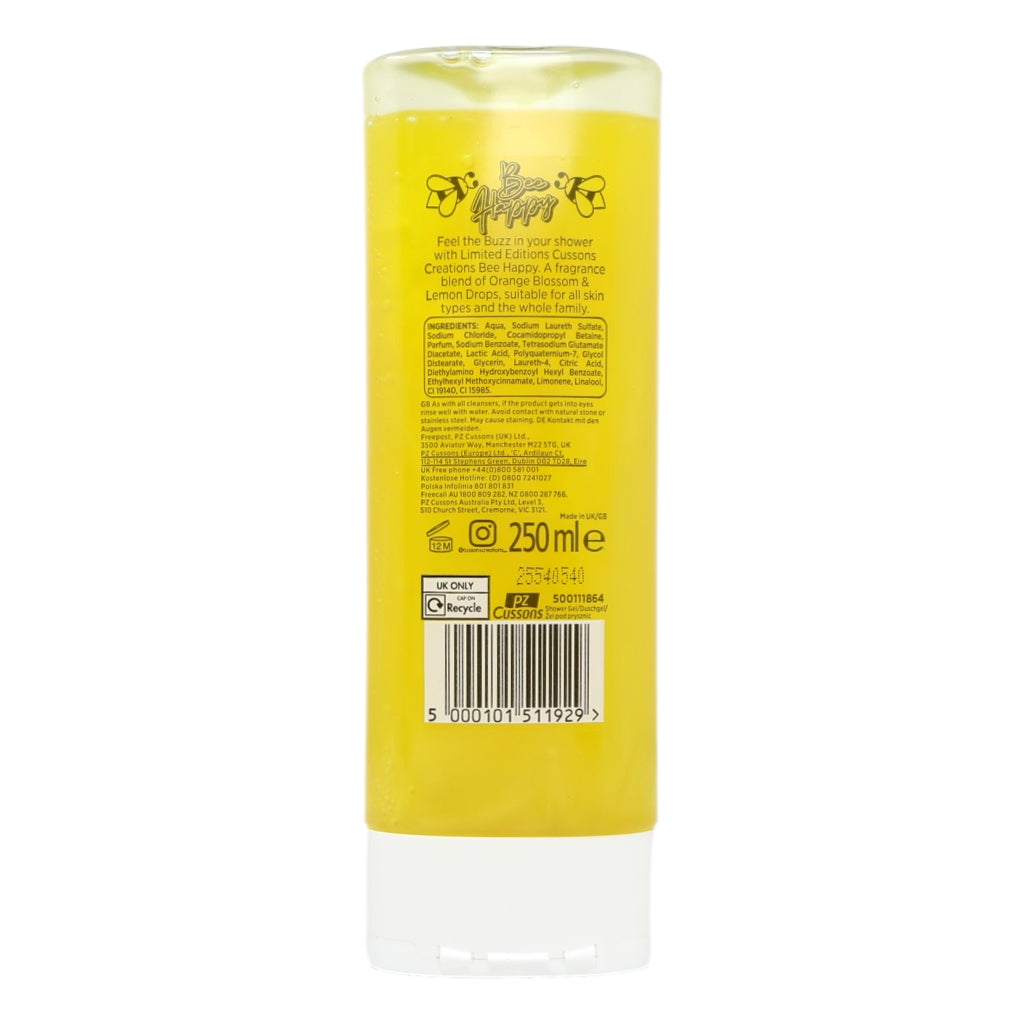 Cussons Creations Body Wash 250ml Bee Happy