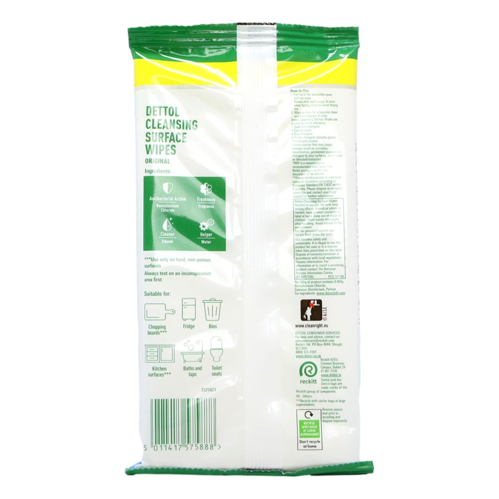 Dettol Surface Wipes 30s £1.69 PMP