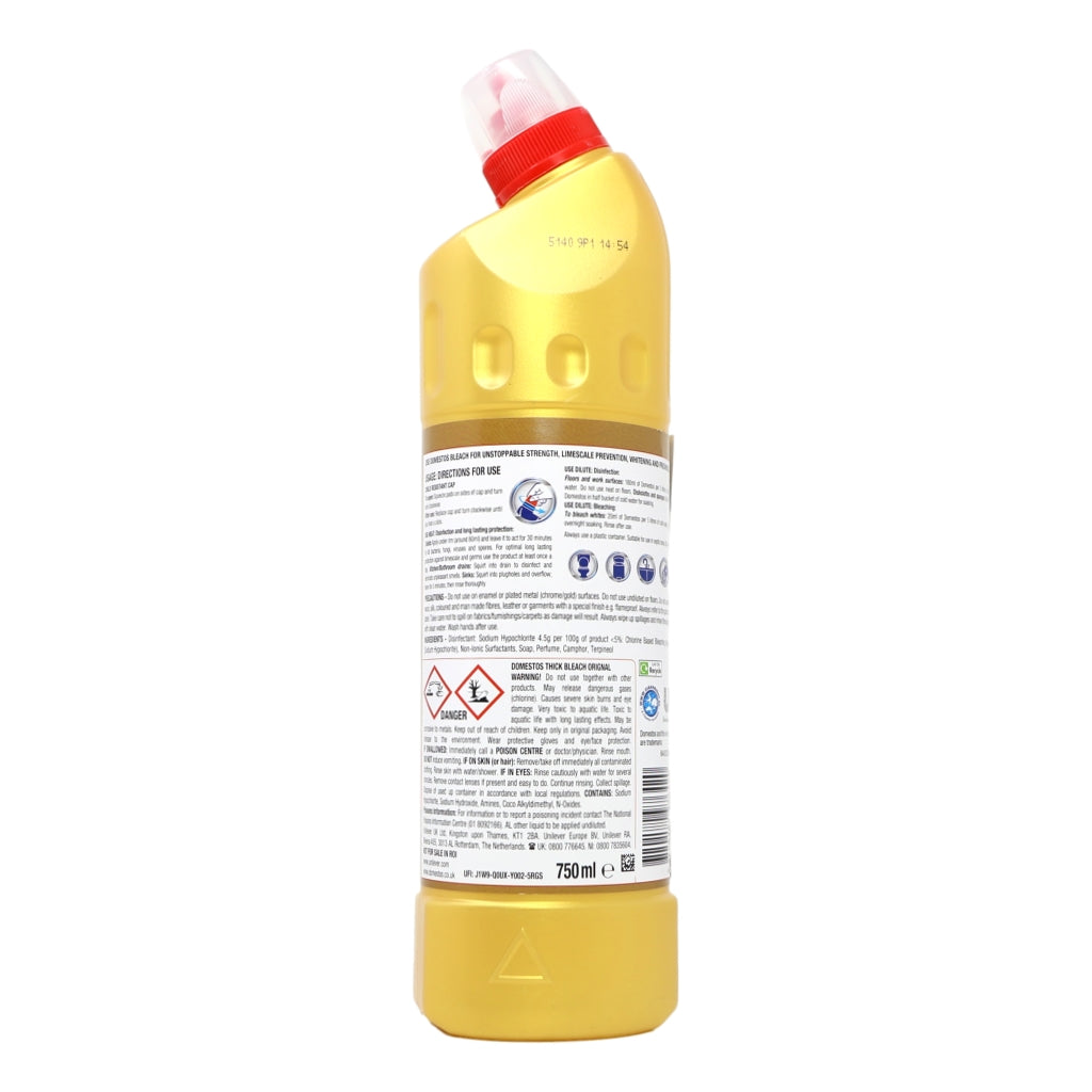 Domestos Bleach 750ml Gold