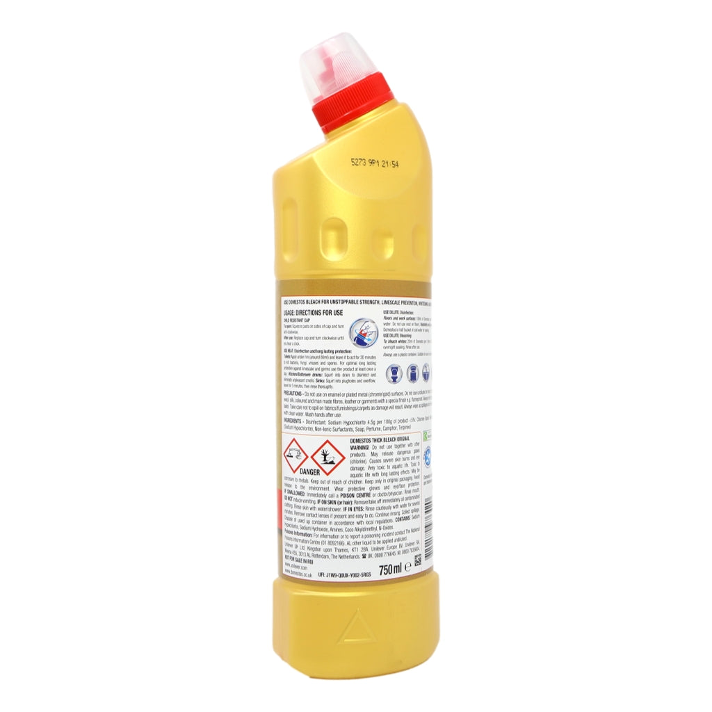 Domestos Bleach 750ml Gold