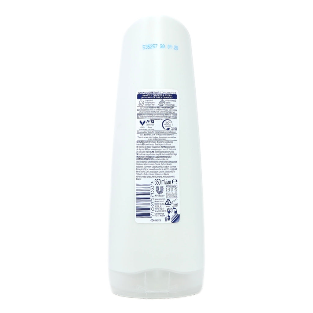 Dove Hair Conditioner 350ml Intensive Repair