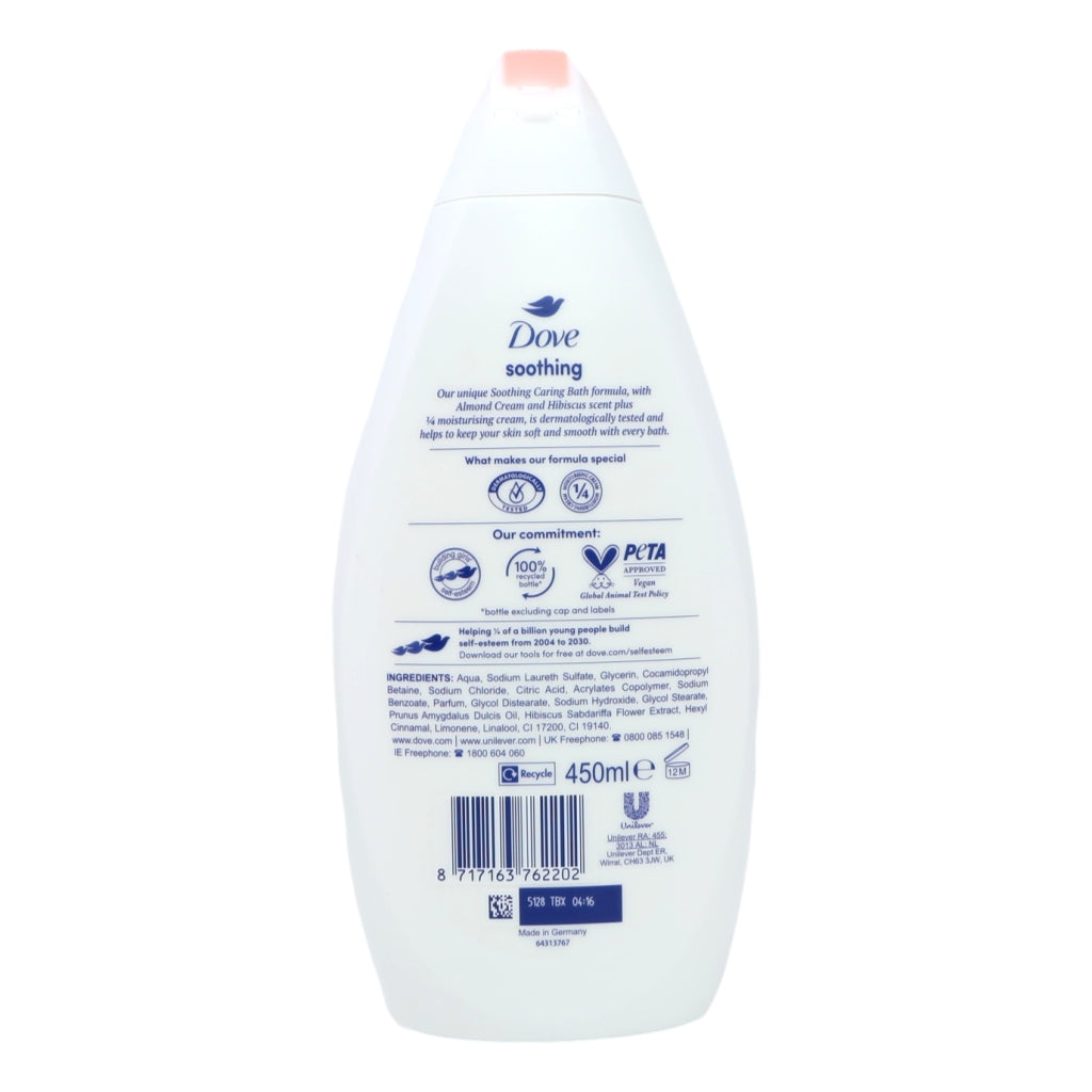 Dove Bath 450ml Almond