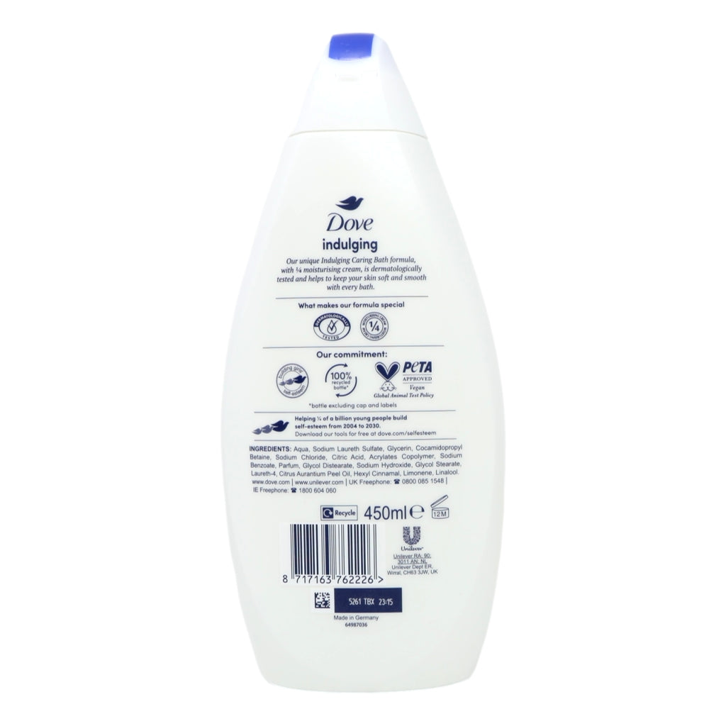 Dove Bath 450ml Indulging Cream