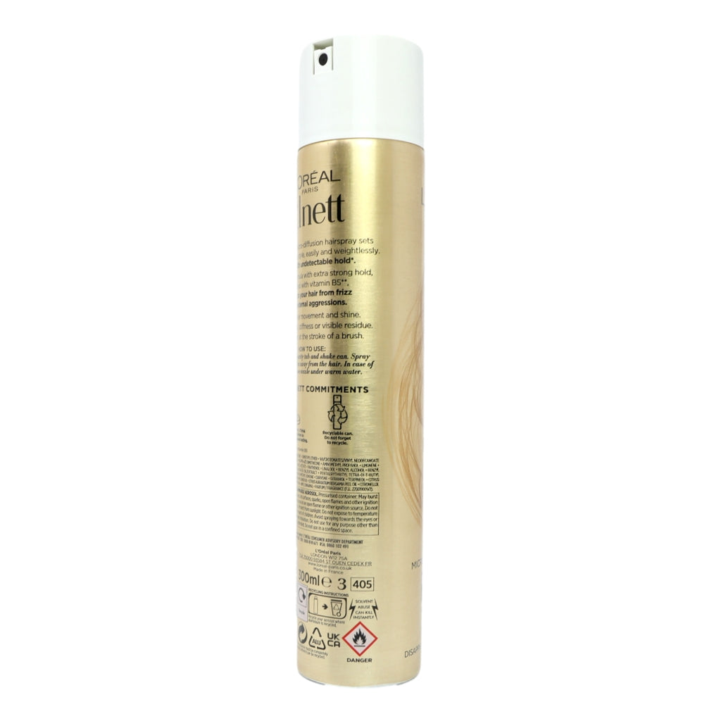 L'Oreal Elnett 200ml + 100ml Extra Strong Hairspray