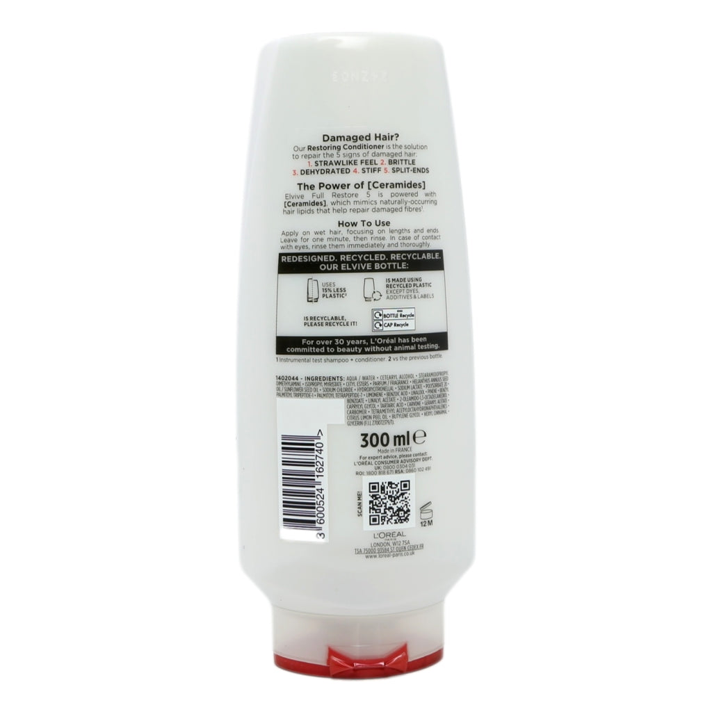 L'Oreal Elvive Conditioner 300ml Full Restore 5