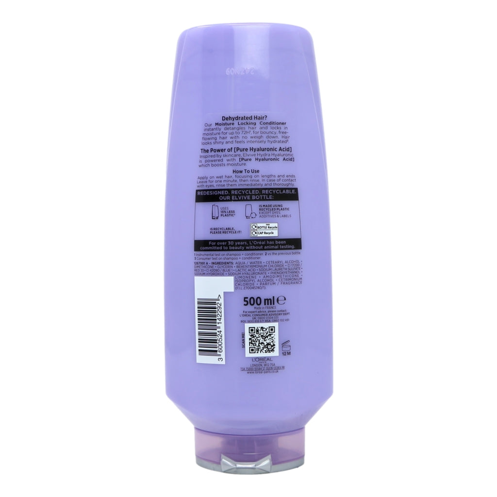 L'Oreal Elvive Conditioner 500ml Hyaluron
