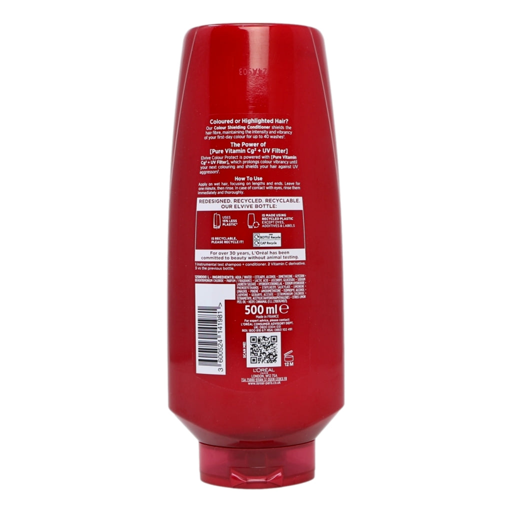 L'Oreal Elvive Conditioner 500ml Colour Protect