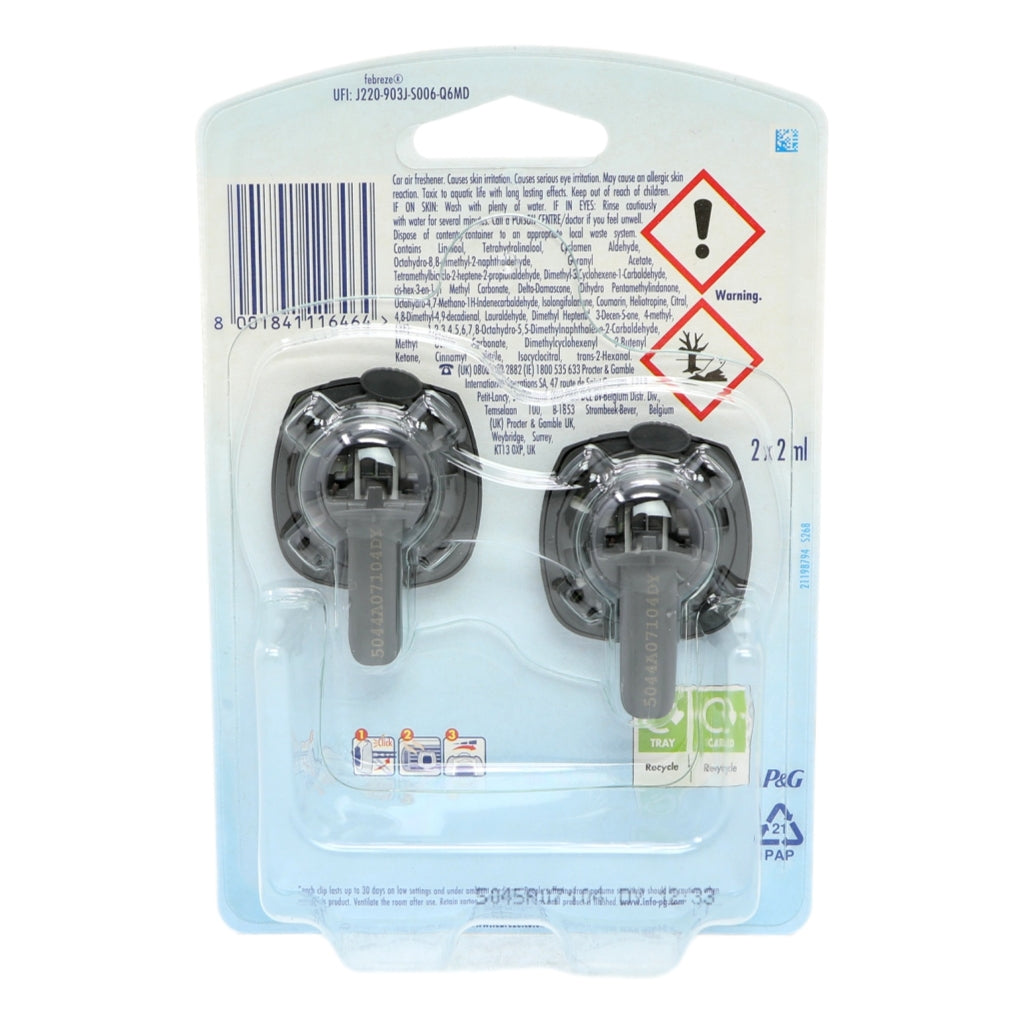 Febreze Car Clip Twin Pack Blossom