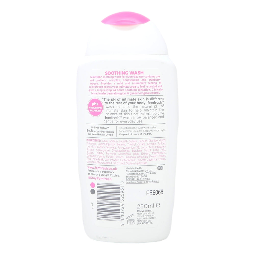 Femfresh 250ml Soothing Wash