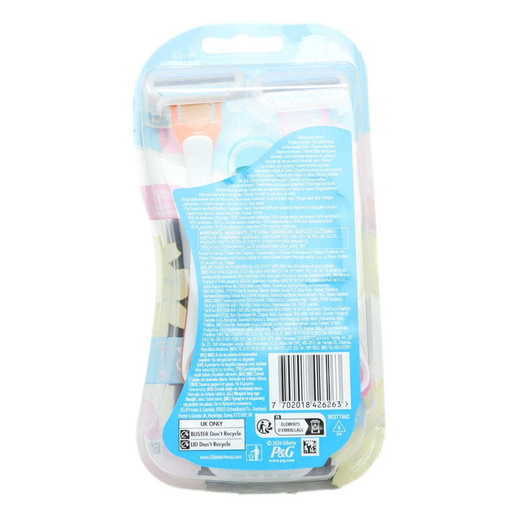 Gillette Venus Simply 3 Disposable Razor 3s Tropical