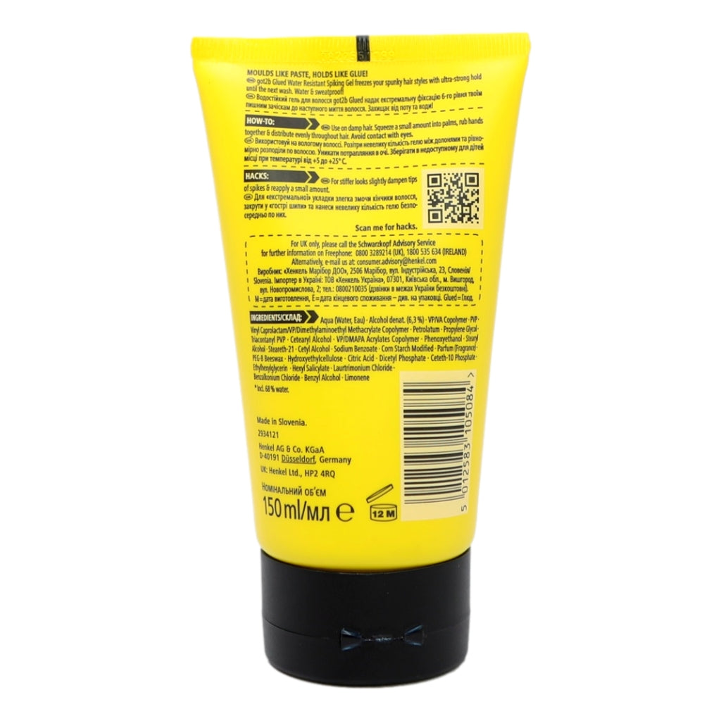 Got2b Glued Spiking Glue 150ml Water Resistant