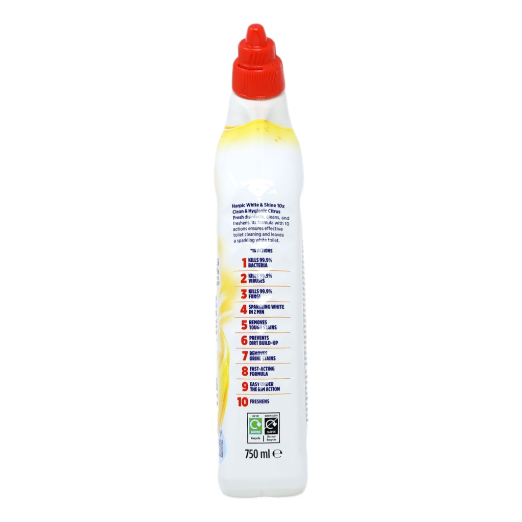 Harpic Bleach White & Shine 750ml Citrus