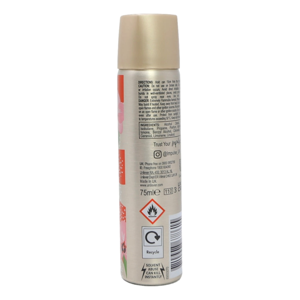 Impulse Body Spray 75ml Instant Crush