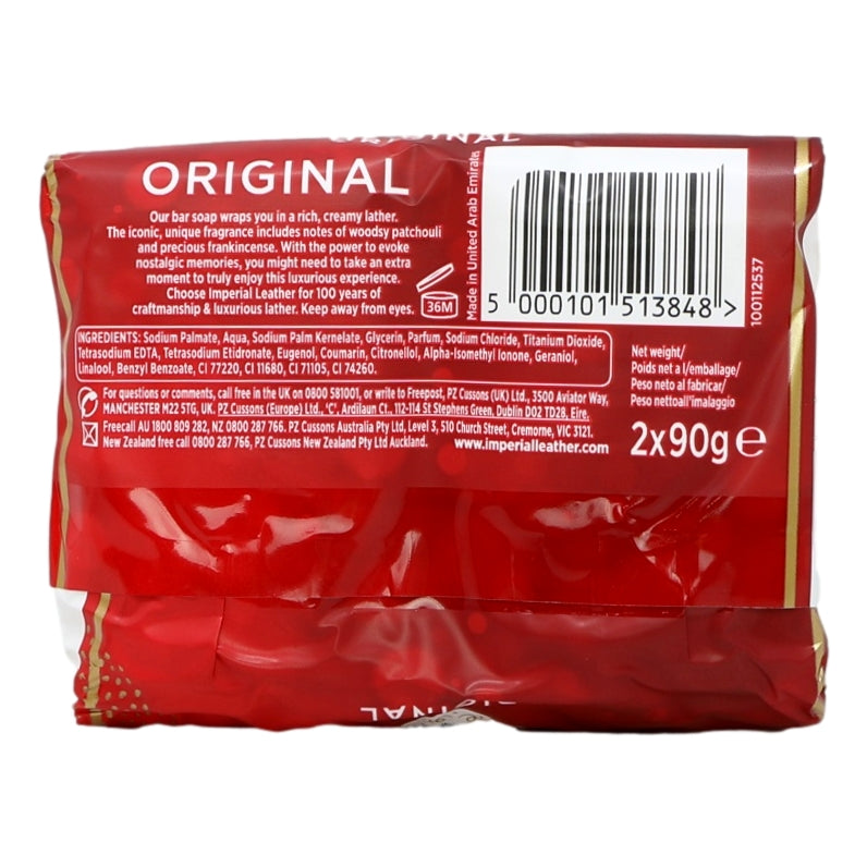 Imperial Leather Soap 2x90g Original