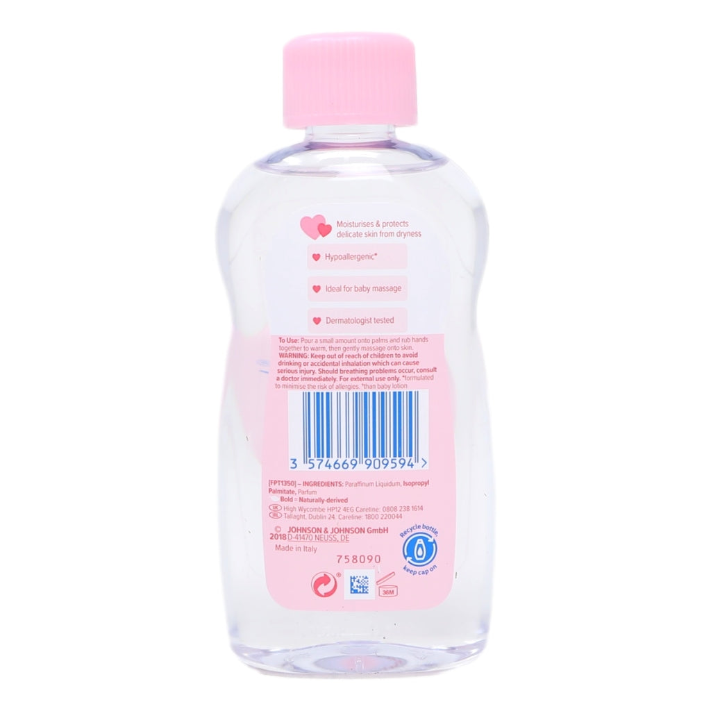 Johnsons Baby Oil 200ml Regular