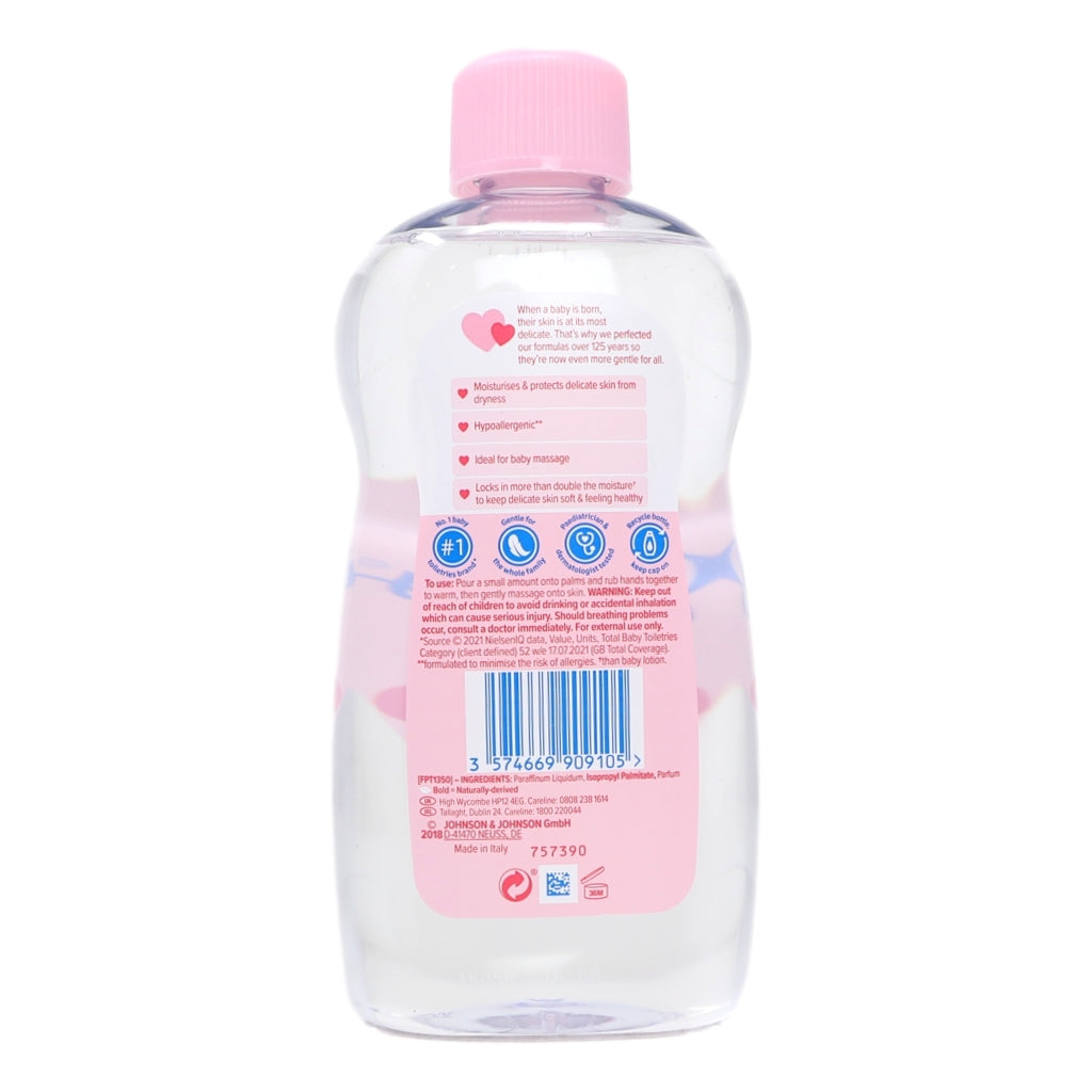 Johnsons Baby Oil 500ml Regular