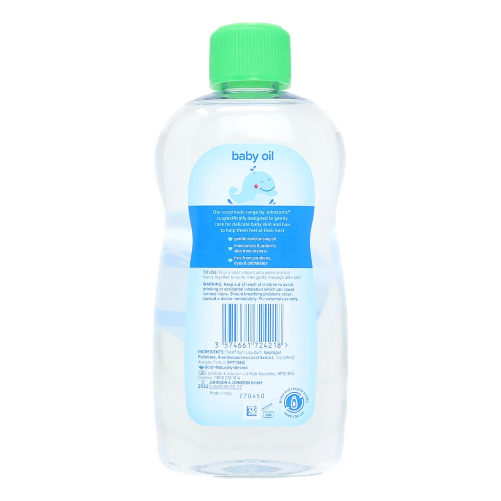 Johnsons Baby Essentials 500ml Oil