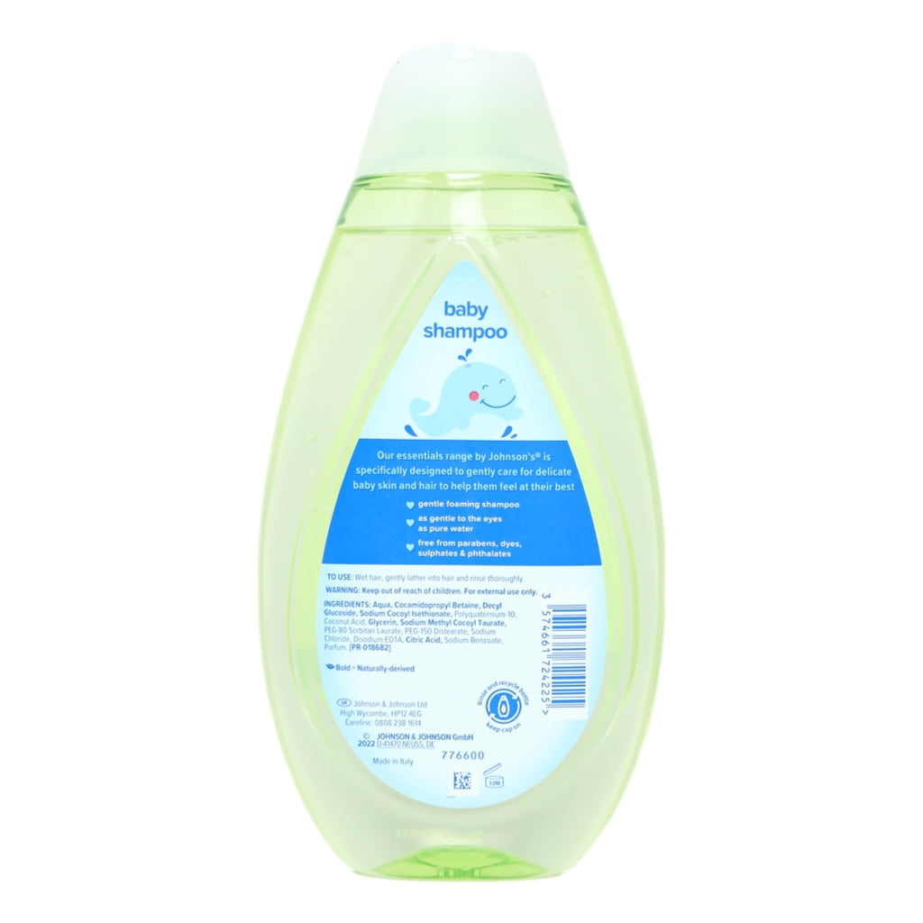 Johnsons Baby Essentials 500ml Shampoo
