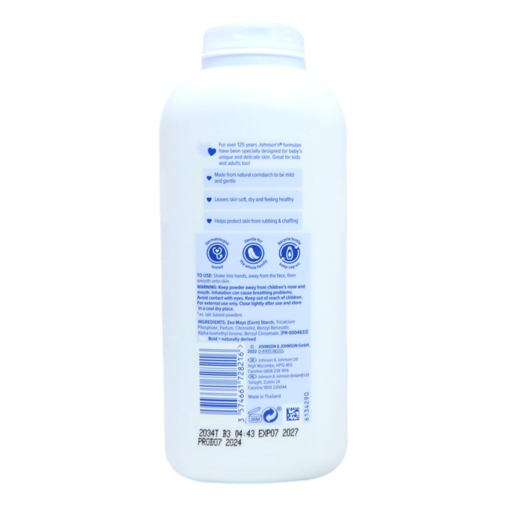 Johnsons Baby Powder 400g Natural