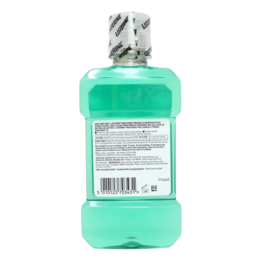 Listerine Mouthwash 250ml Freshburst