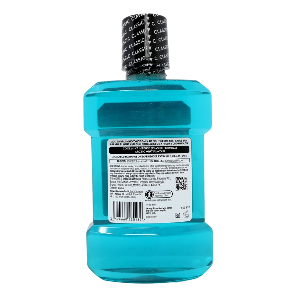 Listerine Mouthwash 1L Coolmint
