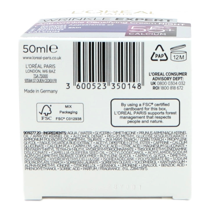 L'Oreal Dermo Expertise Wrinkle Expert Night 55+