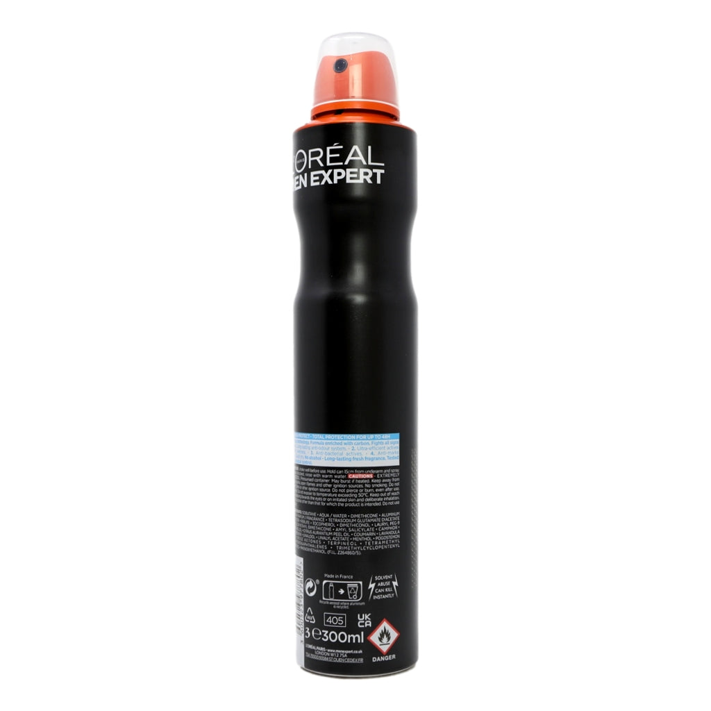 L'Oreal Men Expert Deo 300ml Carbon Protect 5In1