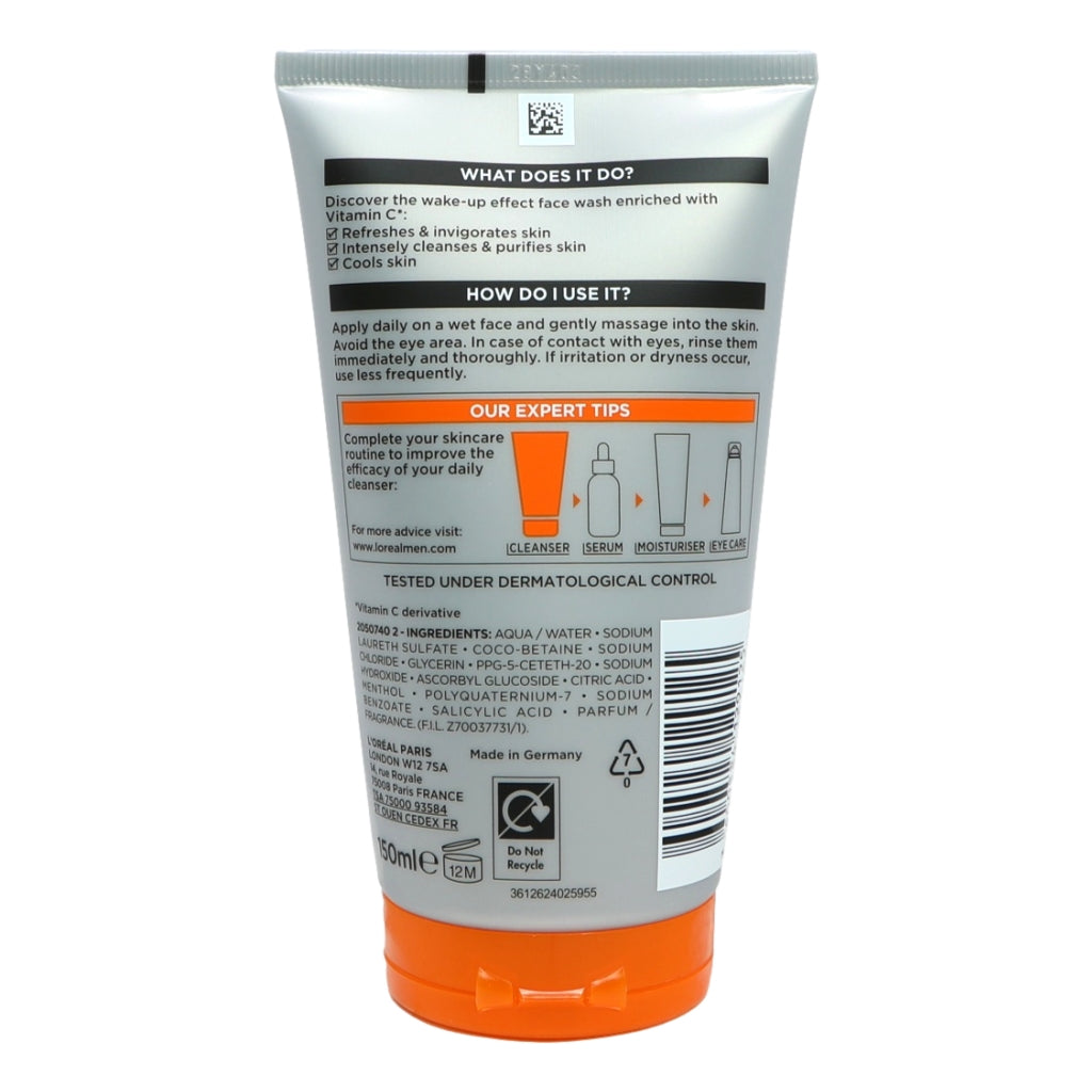 L'Oreal Men Expert Hydra Energetic 150ml Deep Exfoliating Scrub