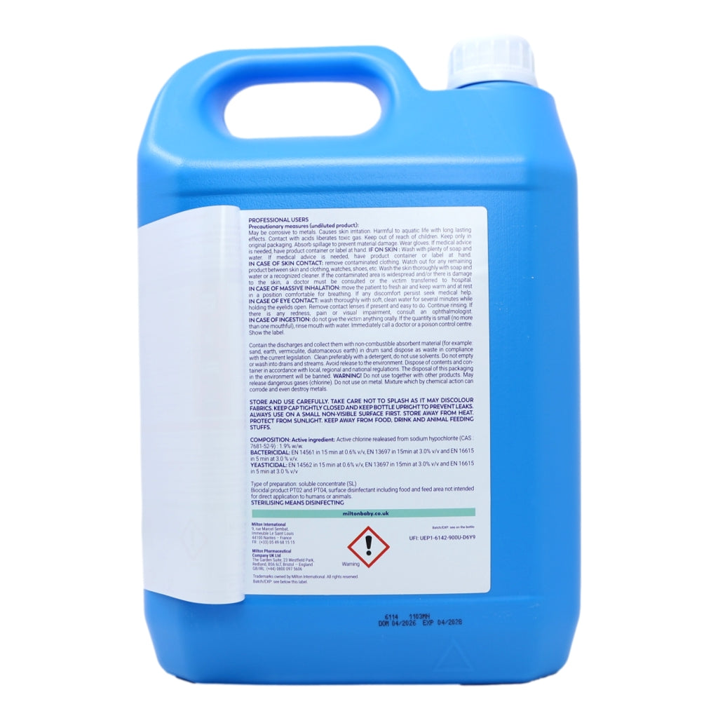 Milton Professional Fluid 5l Disinfecting