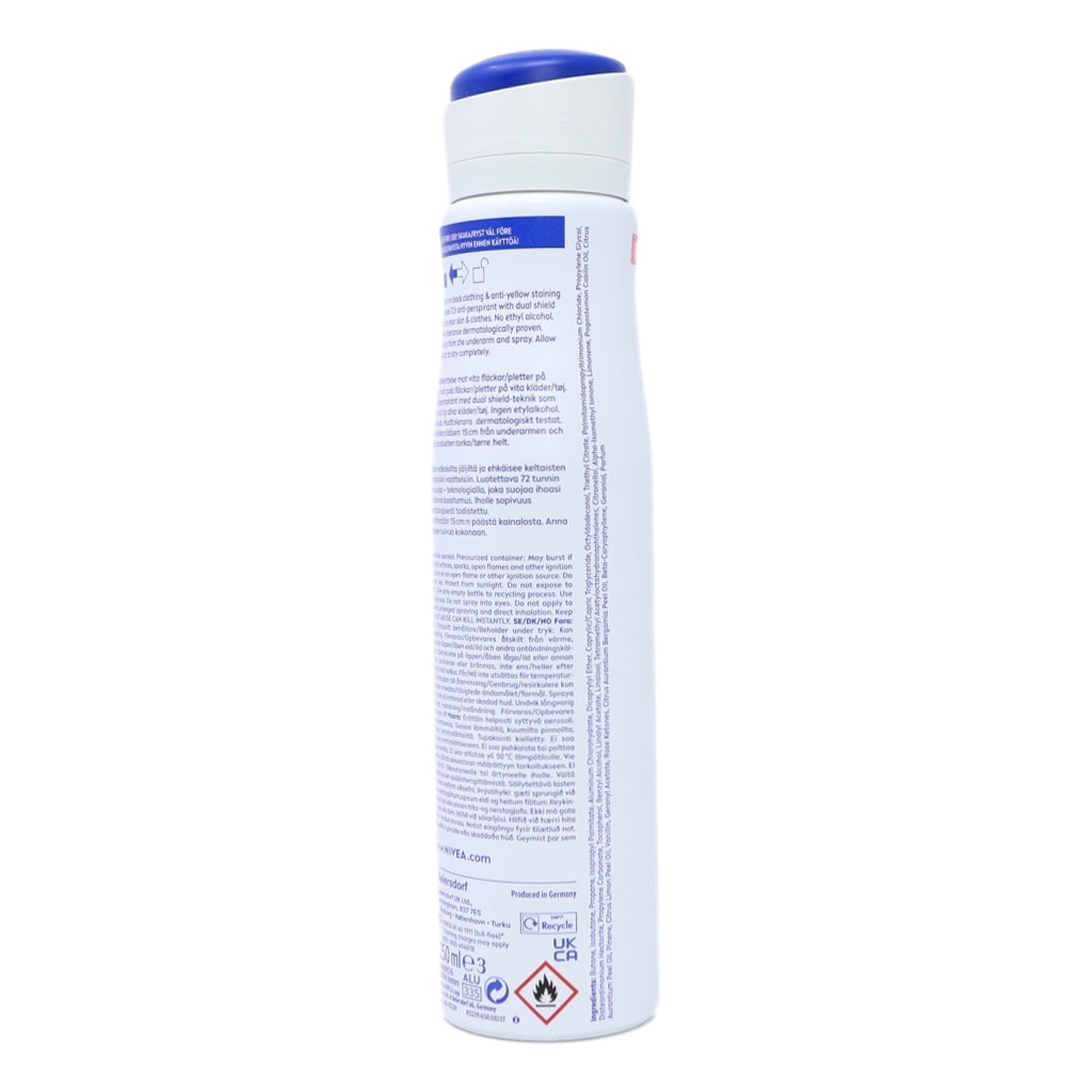 Nivea Deo 250ml Black & White Invisible For Women
