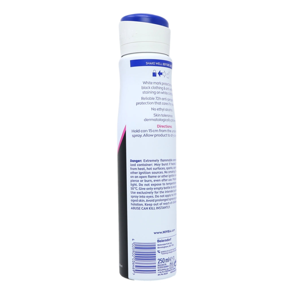 Nivea Deo 250ml Black & White Invisible for Women