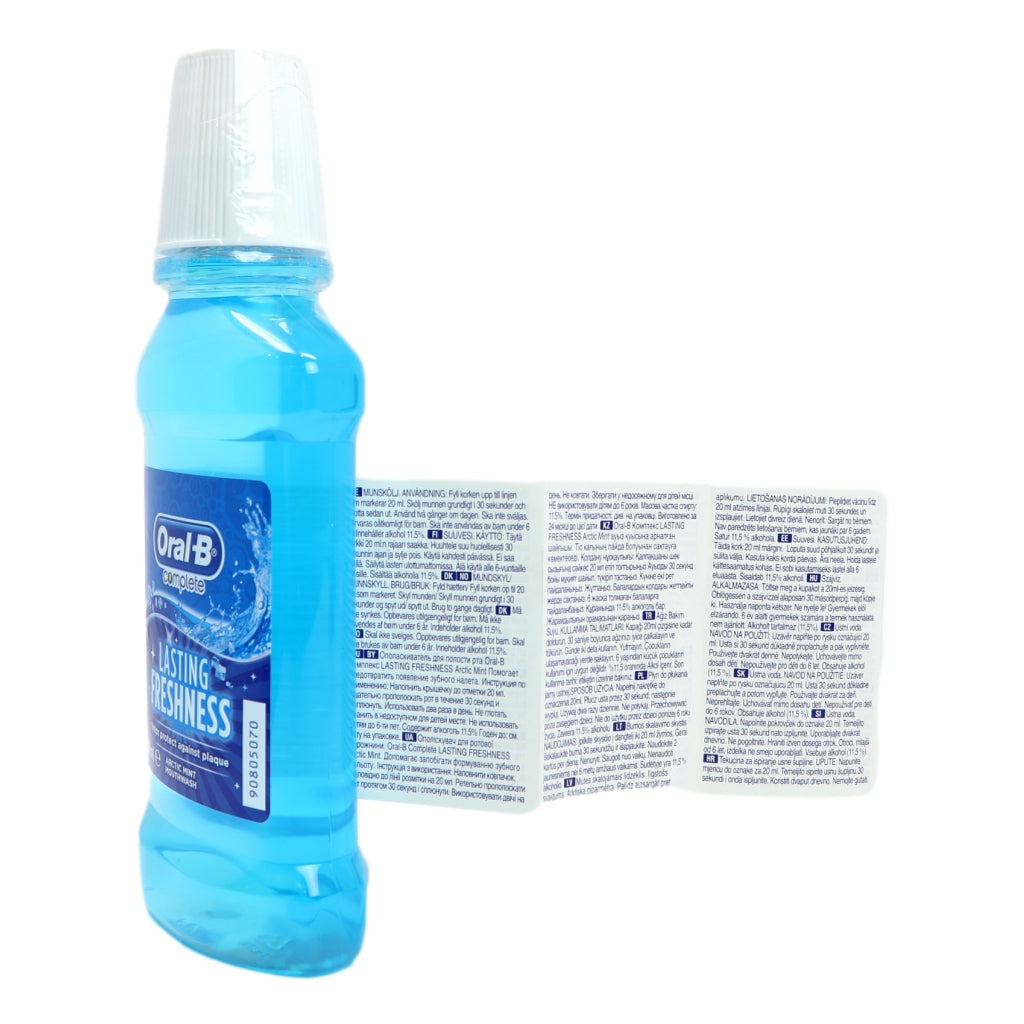 Oral B Mouthwash 250ml Complete