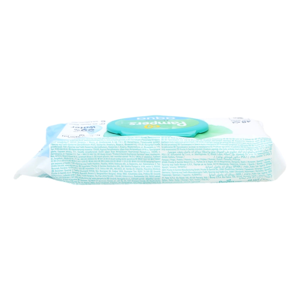 Pampers Baby Wipes Harmonie 48s Aqua