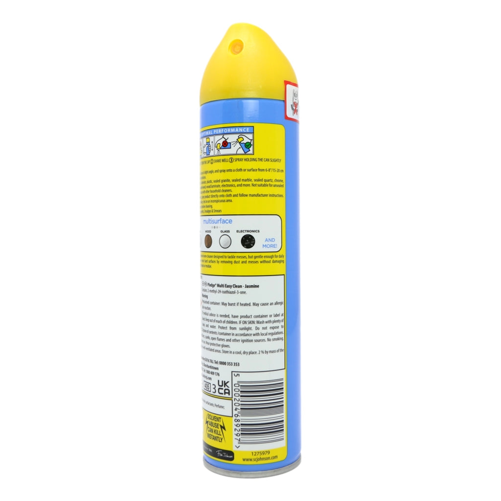 Pledge Aerosol 5in1 250ml Multi Surface Jasmine