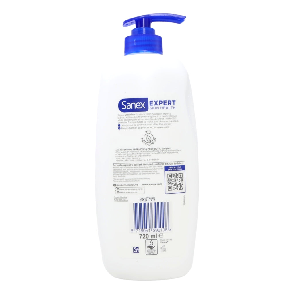 Sanex Shower Gel Dermo 720ml Sensitive Pump