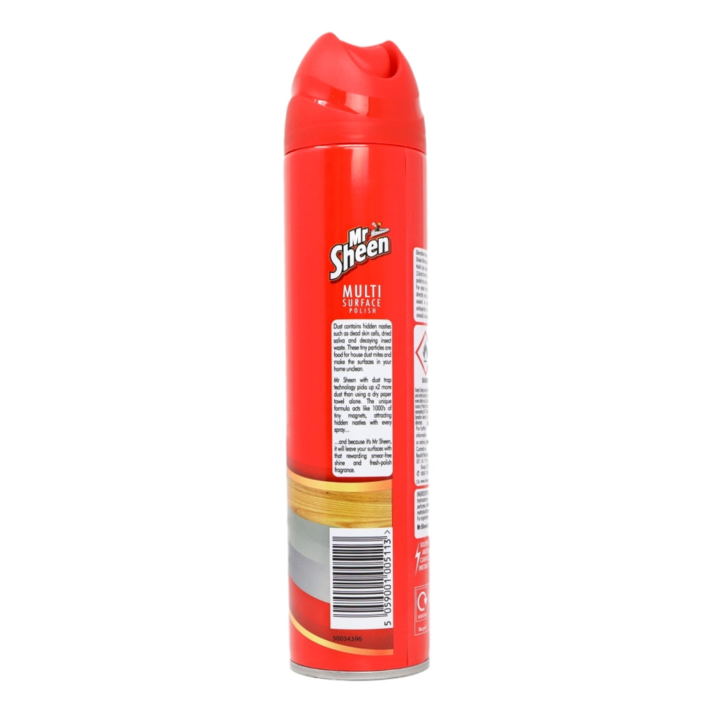 Mr Sheen Aerosol Multi Surface Polish 250ml Original