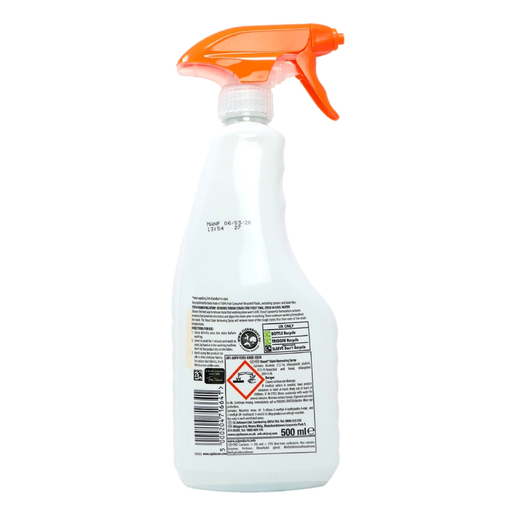 Shout Stain Remover 500ml Spray