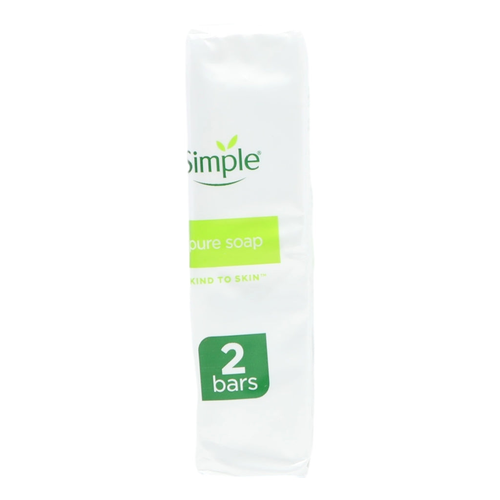 Simple Bar Soap 2x100g Pure