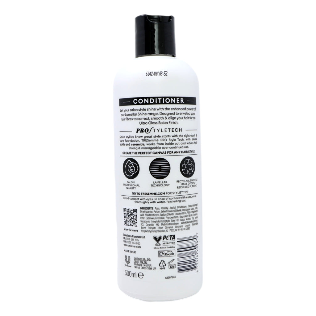 TRESemme Conditioner 500ml Lamellar Shine
