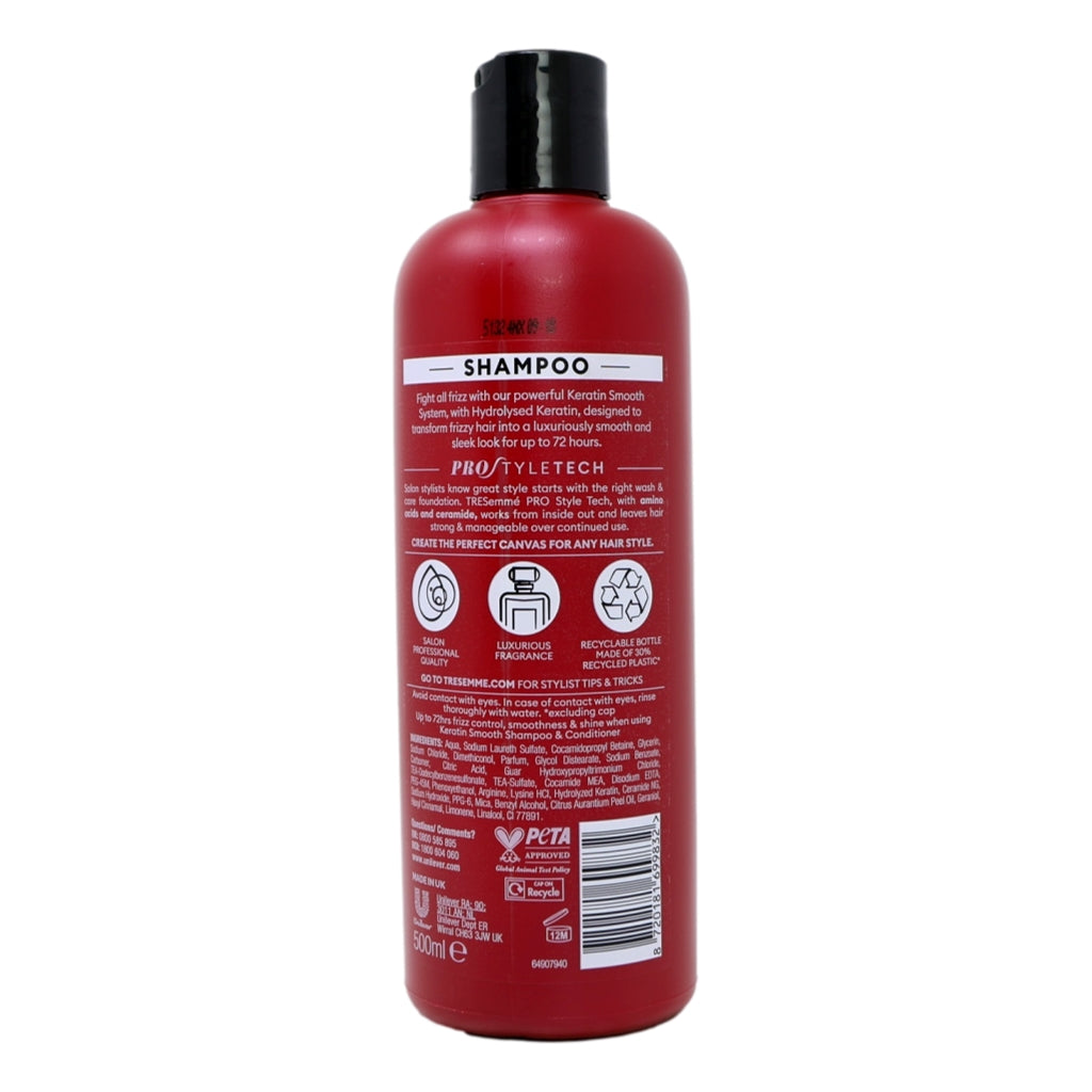 TRESemme Shampoo 500ml Keratin Smooth