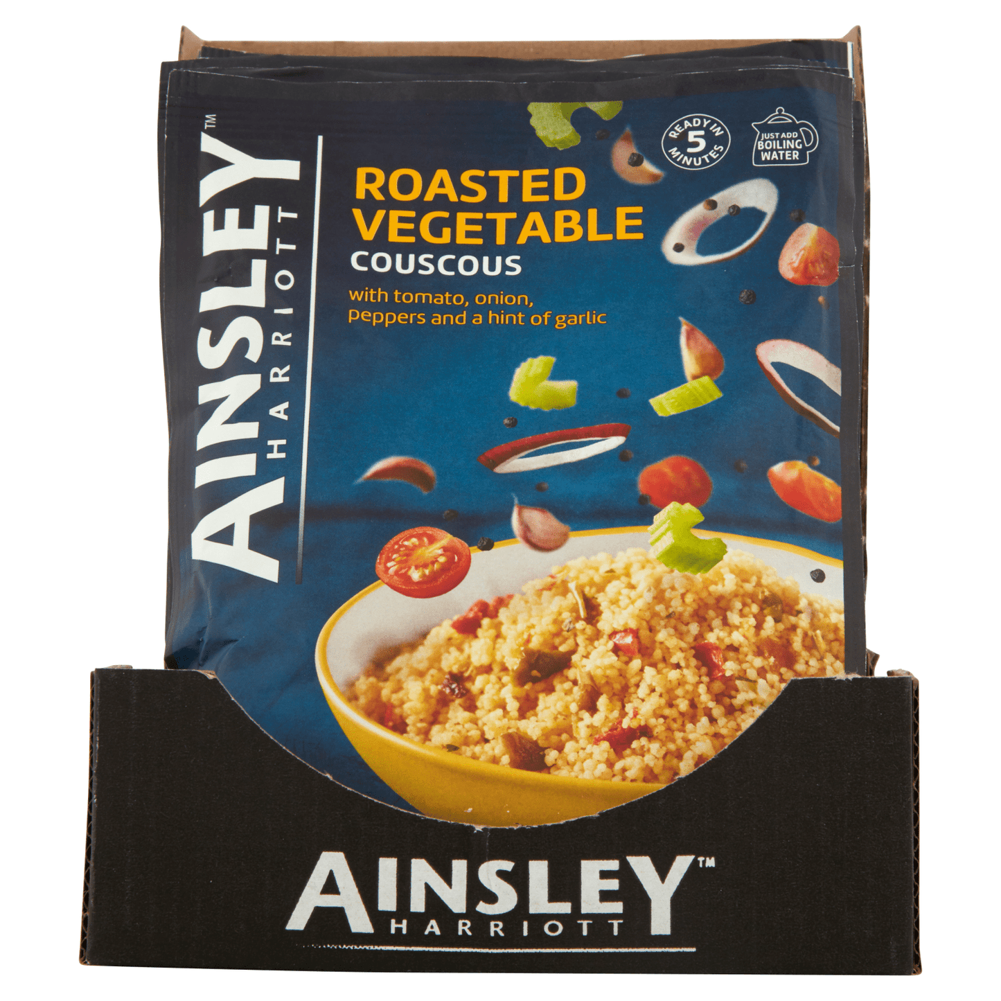 Ainsley Harriott Roasted Vegetable Couscous 100g - UK Food & Drink - 5050665015845