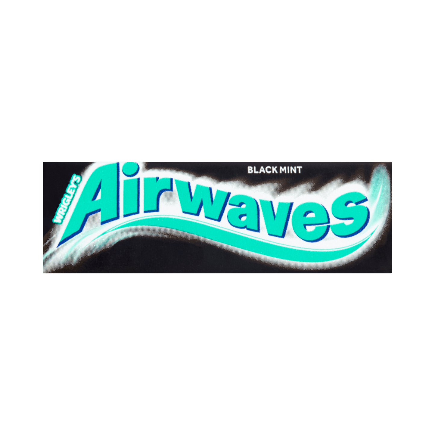 AIRWAVES Black Mint flavour Sugar Free Chewing Gum 10 Pieces - UK Food & Drink - 42101925
