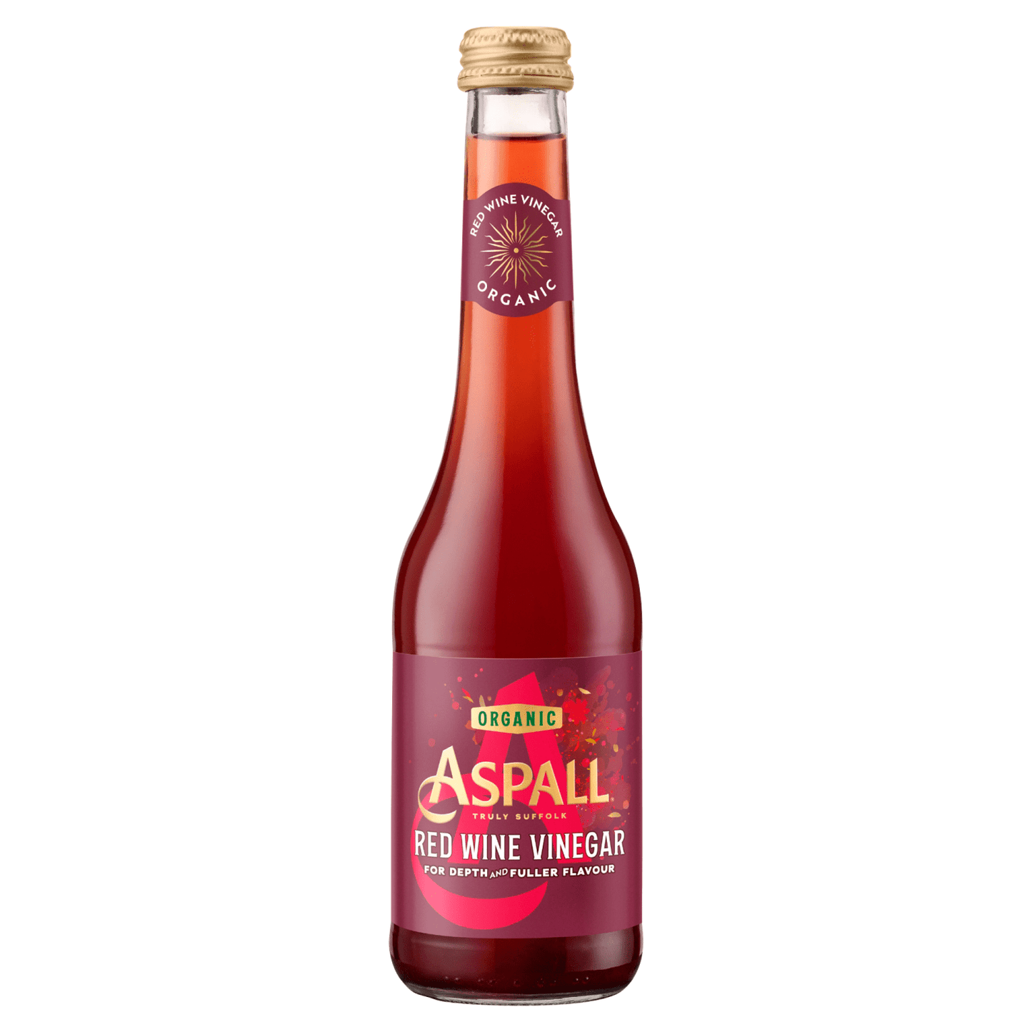 Aspall Organic Red Wine Vinegar 350ml - UK Food & Drink - 5012845032202