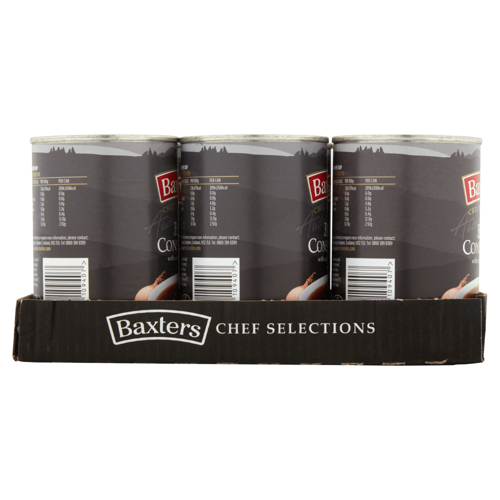Baxters Chef Selections Beef Consommé with Cask Aged Sherry 400g - UK Food & Drink - 5012427109407