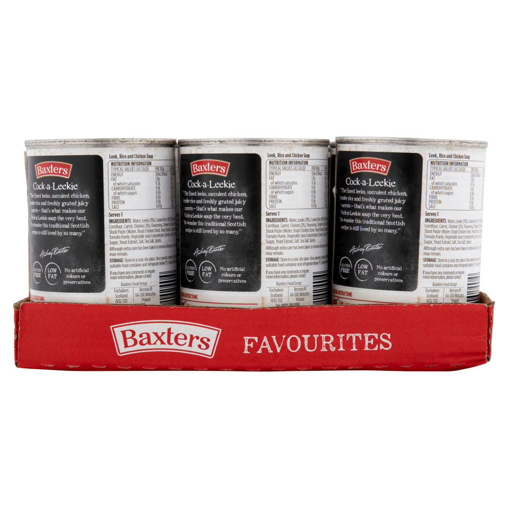 Baxters Favourites Cock - a - Leekie 400g - UK Food & Drink - 5012427142404