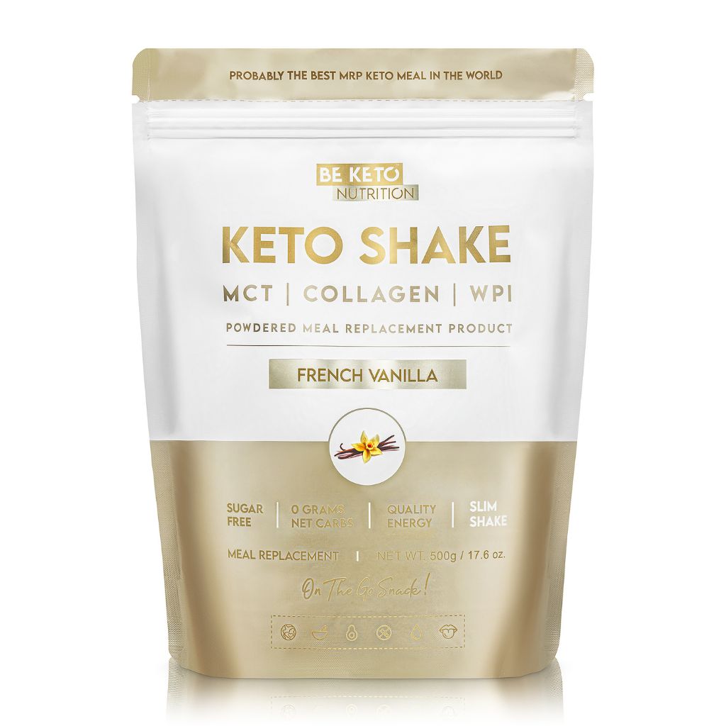 BeKeto Keto Shake - French Vanilla - UK Food & Drink - 5060834810812
