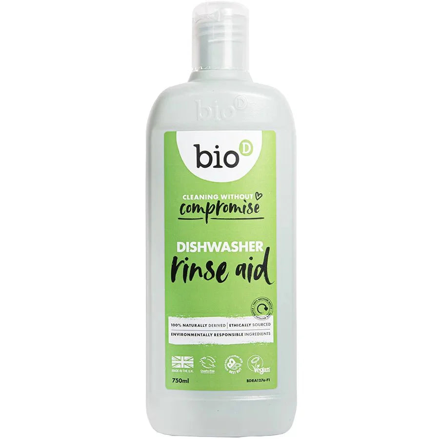 Bio - D Dishwasher Rinse Aid - UK Food & Drink - 5034938100285