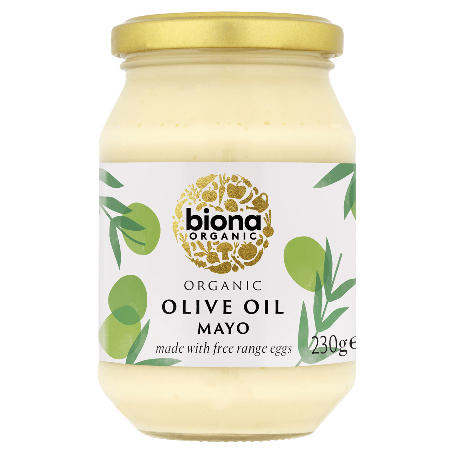 Biona Organic Olive Oil Mayo 230g - UK Food & Drink - 5032722302778