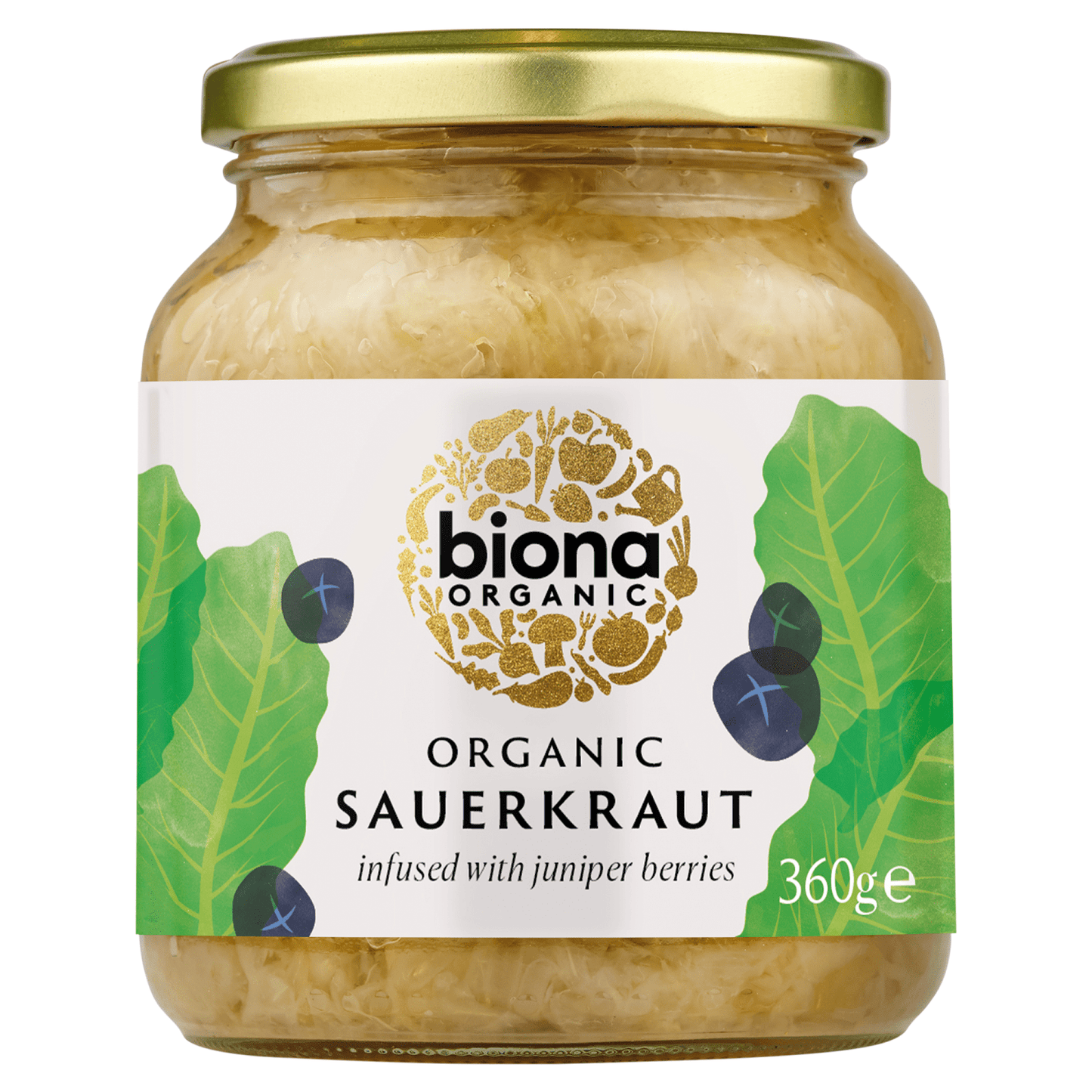 Biona Organic Sauerkraut 230g - UK Food & Drink - 5032722301160