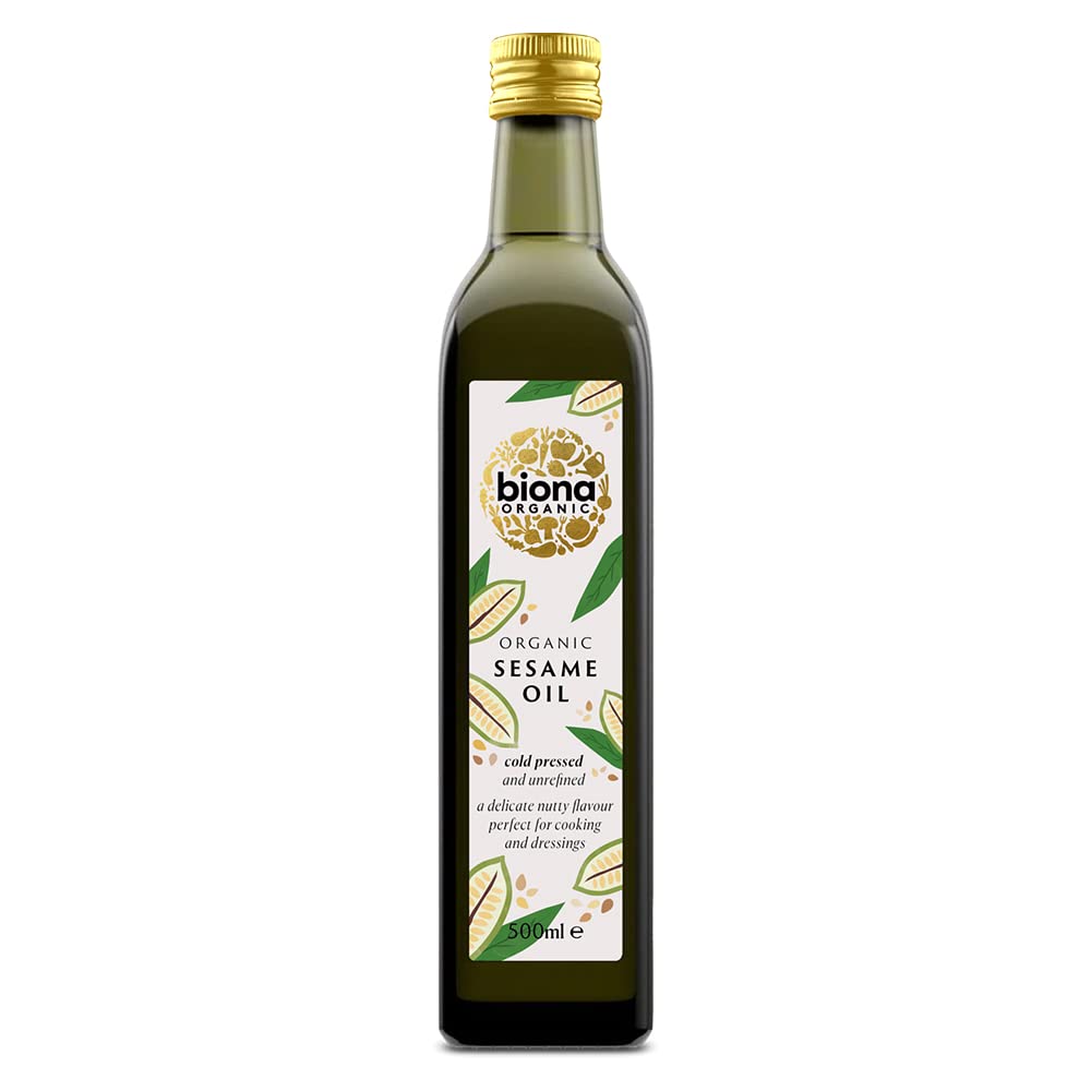 Biona Organic Sesame Oil 500ml - UK Food & Drink - 5032722318861